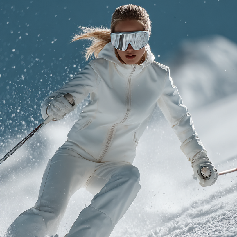 Markenaufbau mit Avataren – Ski-Action Avatar im Einsatz für Markenaufbau, Kampagnen-Marketing, Reels und plattformübergreifenden Content